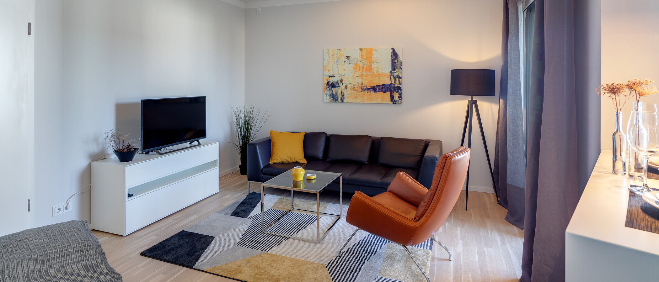 apartamento München Neuhausen 03 zona de día  11831