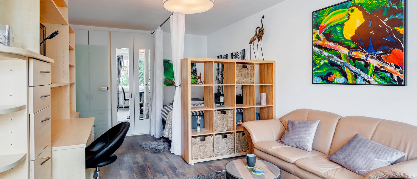 apartamento München Solln 04 zona de día  11832