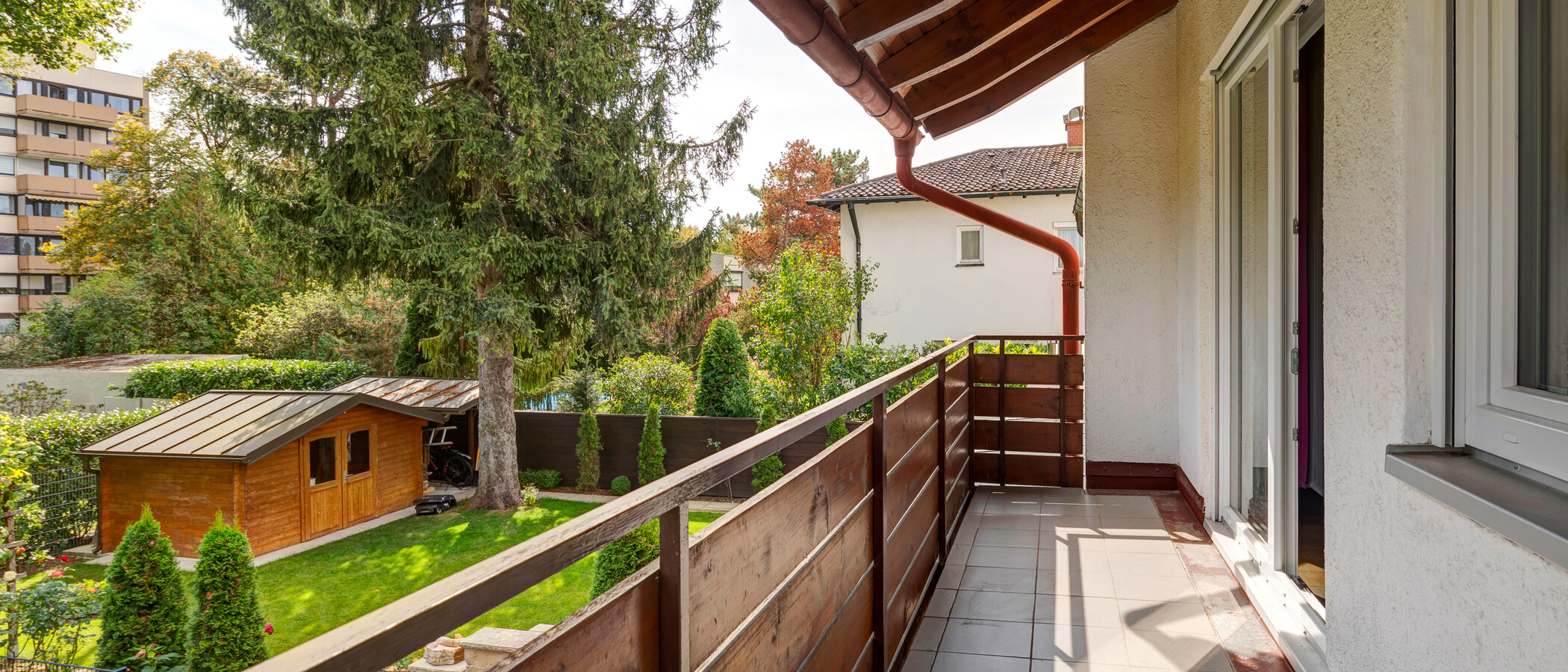 chalet adosado en el medio München Moosach 02 balcón 11852