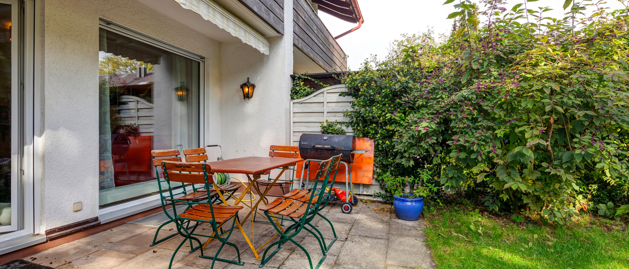 chalet adosado en el medio München Moosach 01 terraza 11852