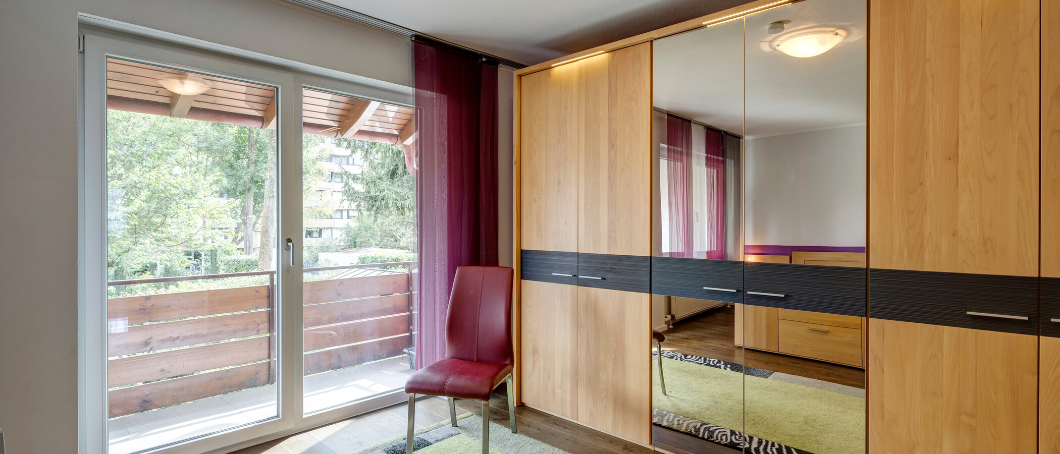 chalet adosado en el medio München Moosach 02 dormitorio 11852