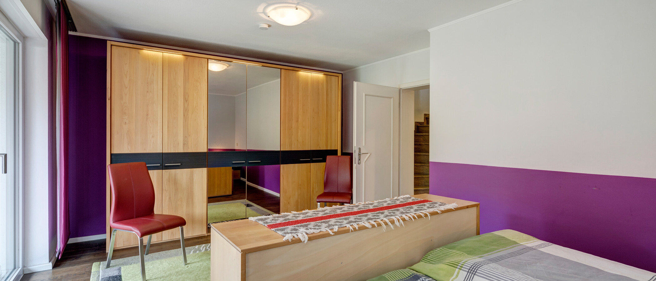 chalet adosado en el medio München Moosach 03 dormitorio 11852