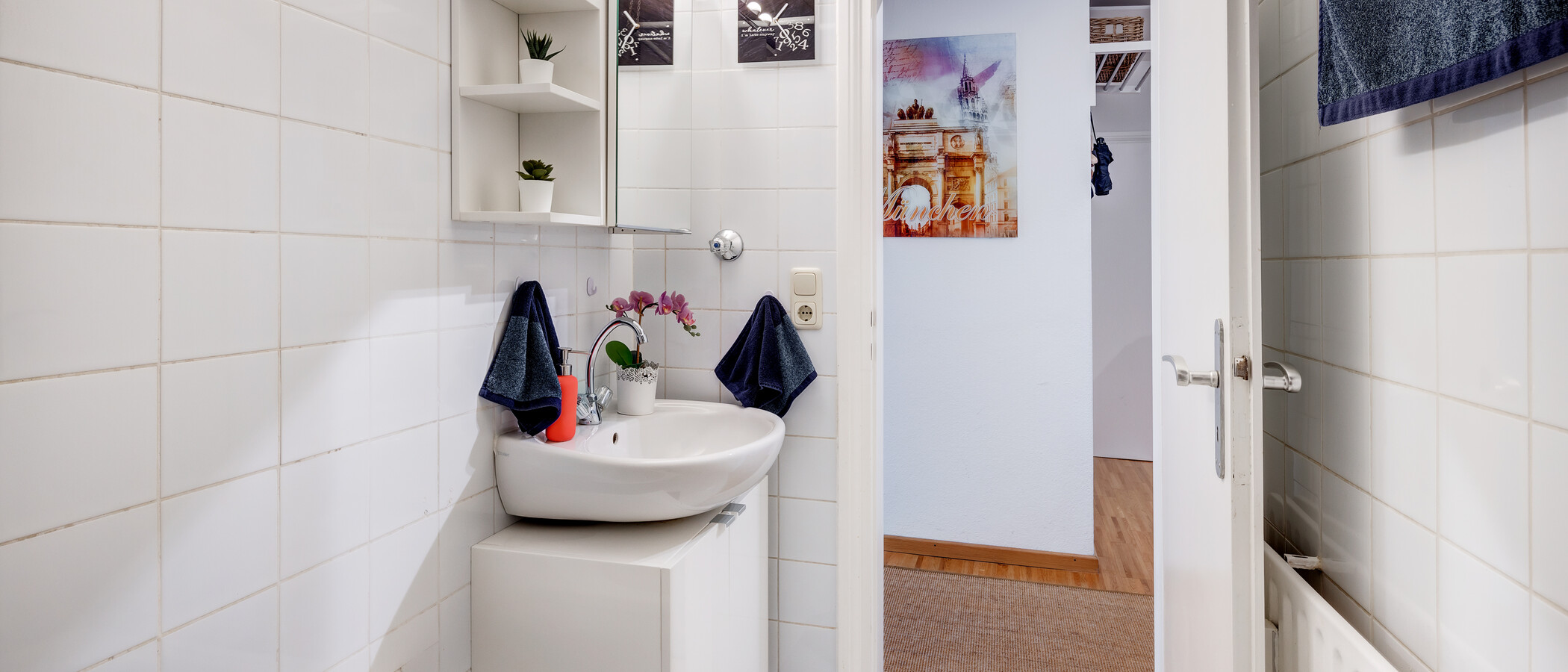 apartamento München Lehel 02 baño 11889