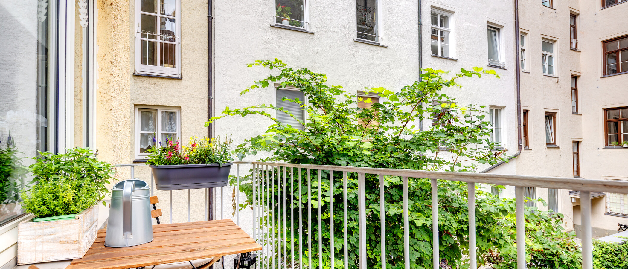 apartamento München Lehel 01 balcón 11889