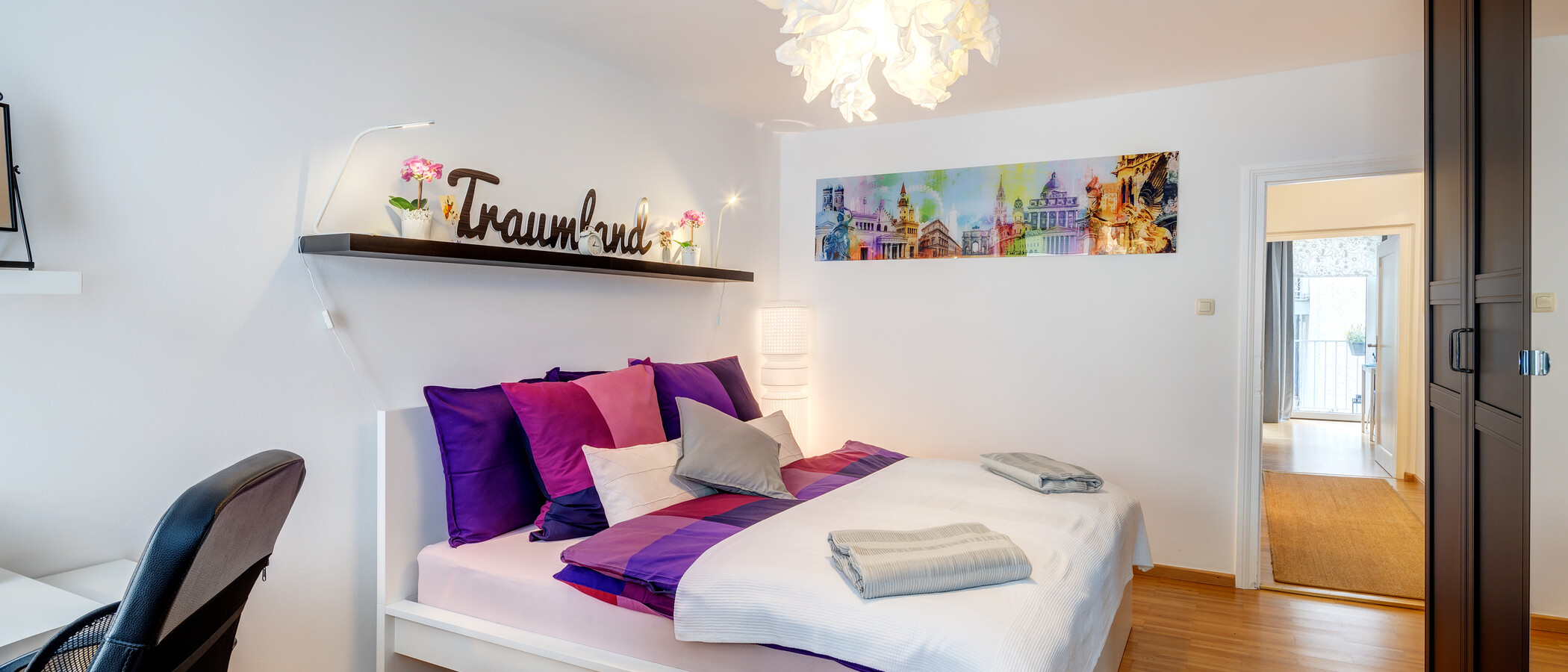 apartamento München Lehel 02 dormitorio 11889