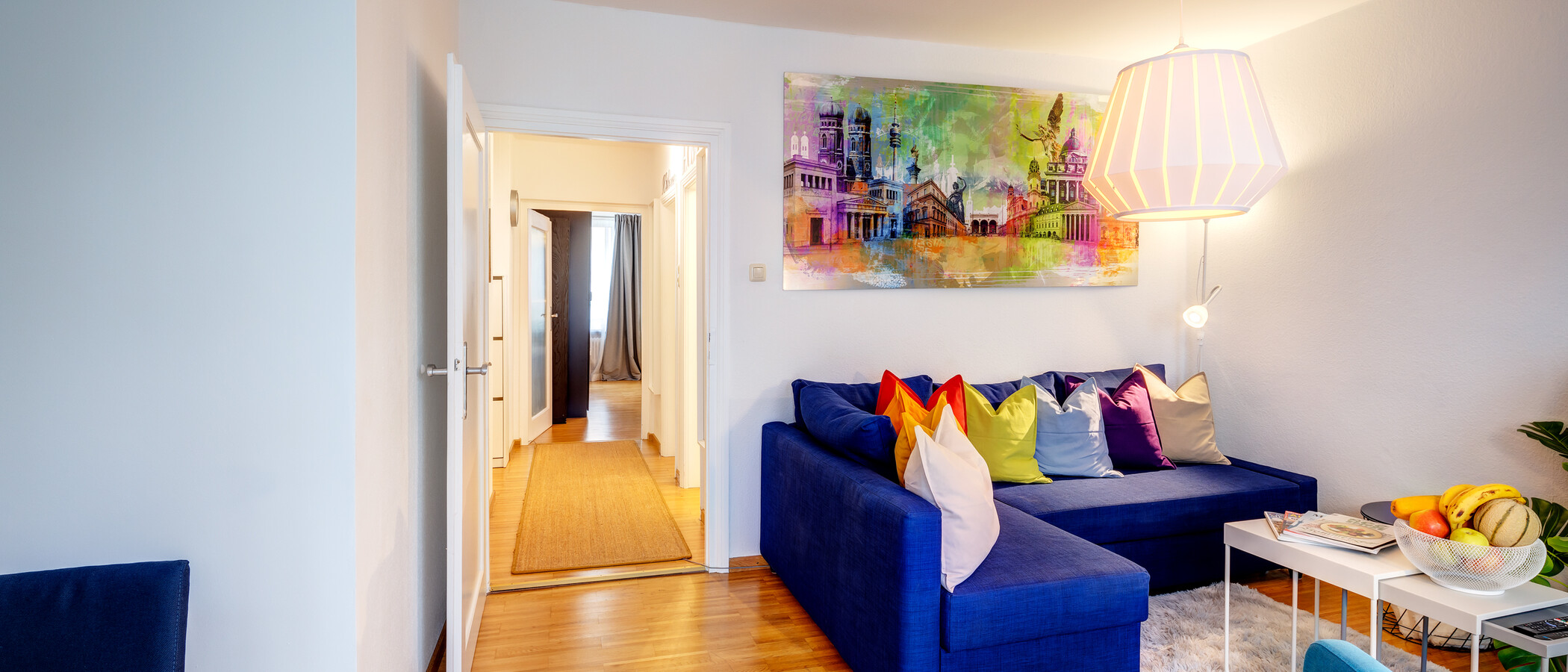 apartamento München Lehel 03 zona de día  11889