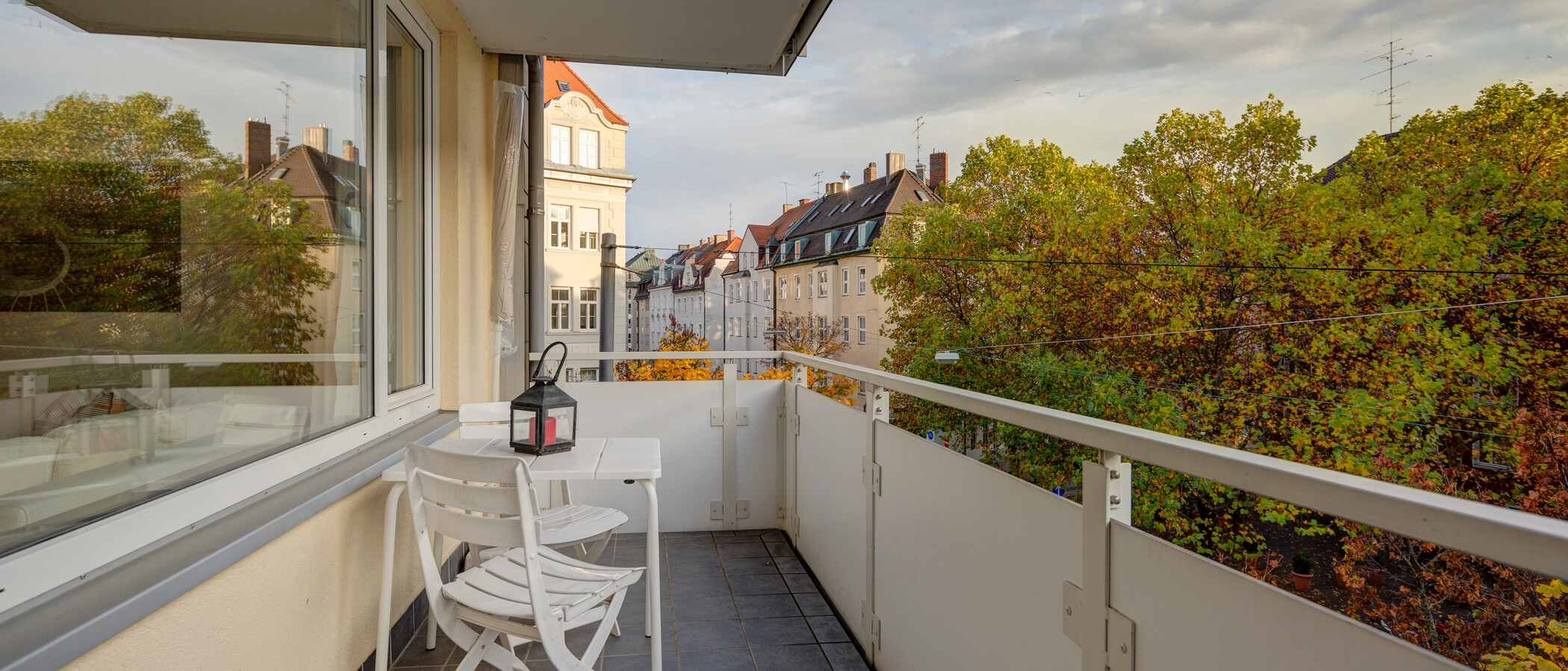 apartamento München Schwabing (links der Leopoldstraße) 01 balcón 11895
