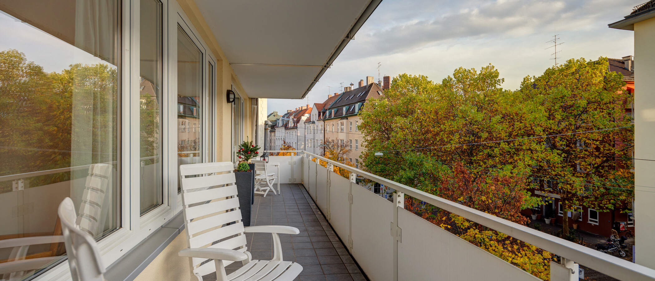 apartamento München Schwabing (links der Leopoldstraße) 02 balcón 11895