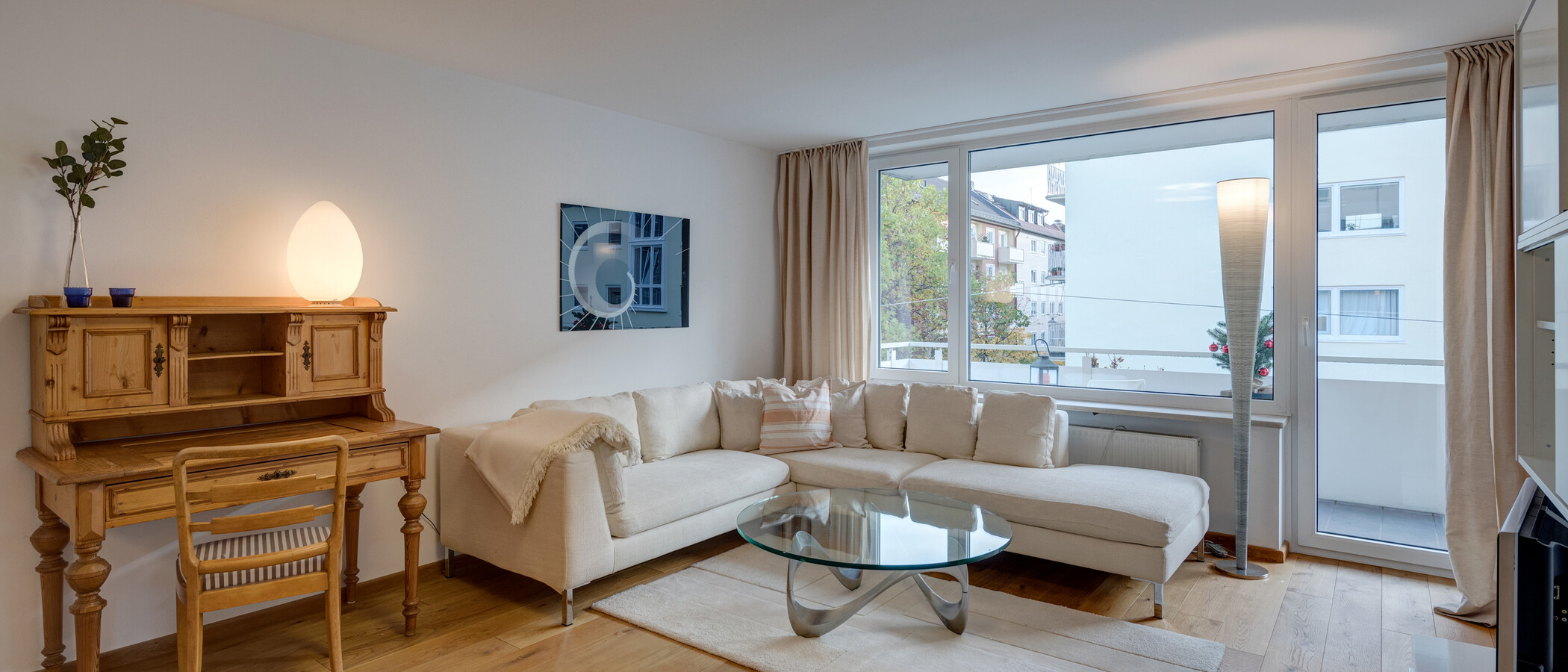 apartamento München Schwabing (links der Leopoldstraße) 01 zona de día  11895