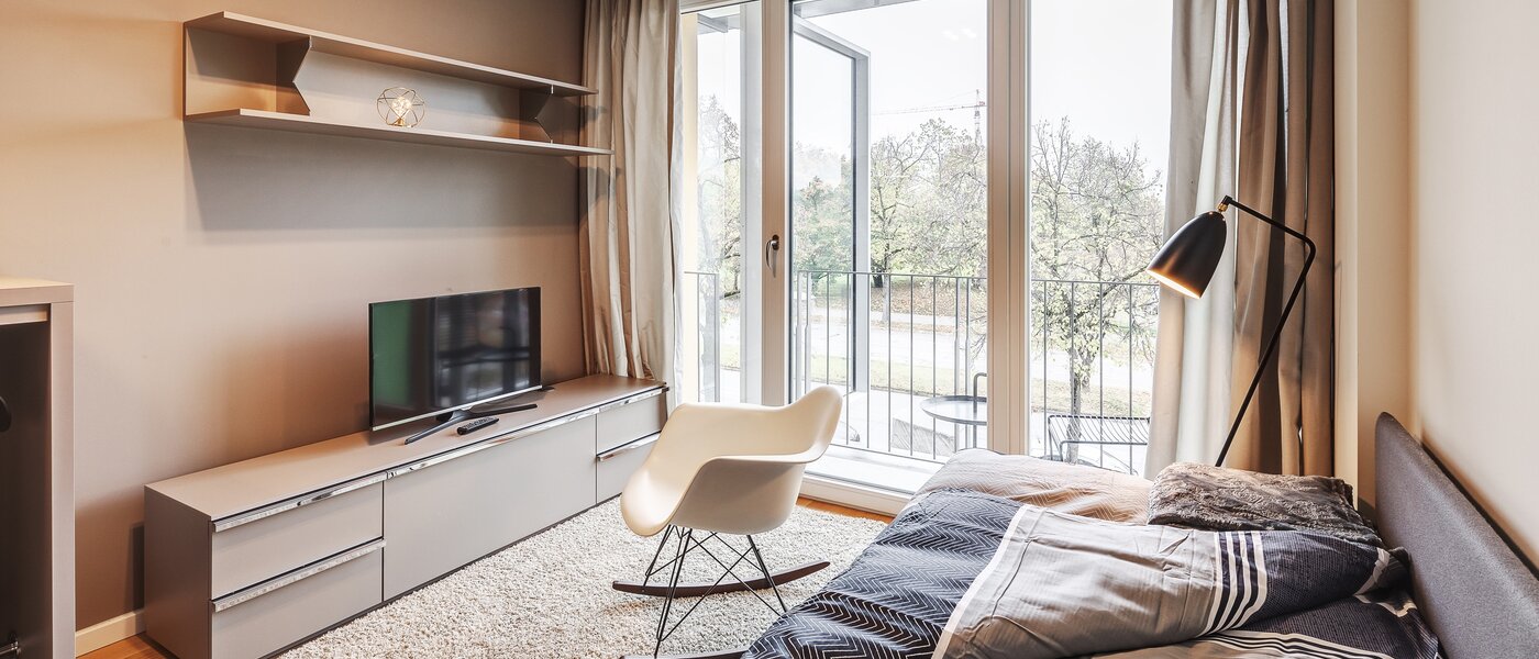 apartamento München Schwabing-West (rund um den Hohenzollernplatz) 02 zona de día  11899