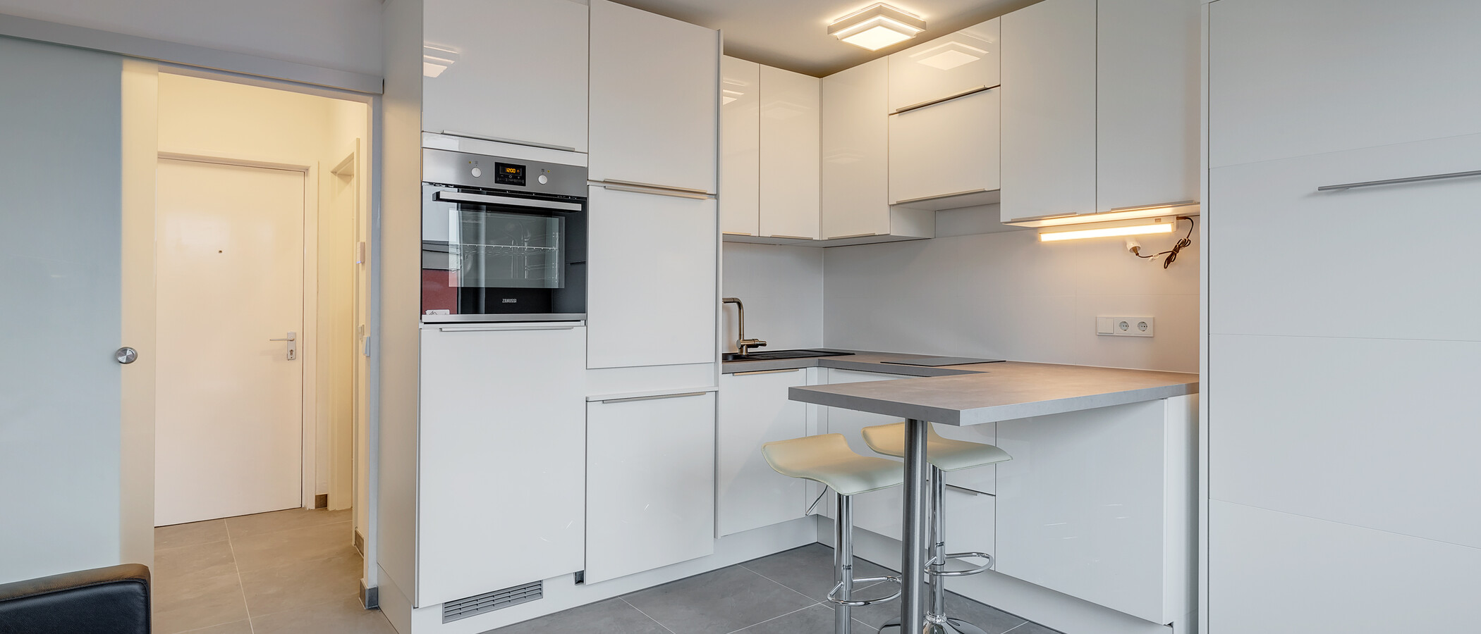 apartamento München Berg am Laim 02 zona de día  11909