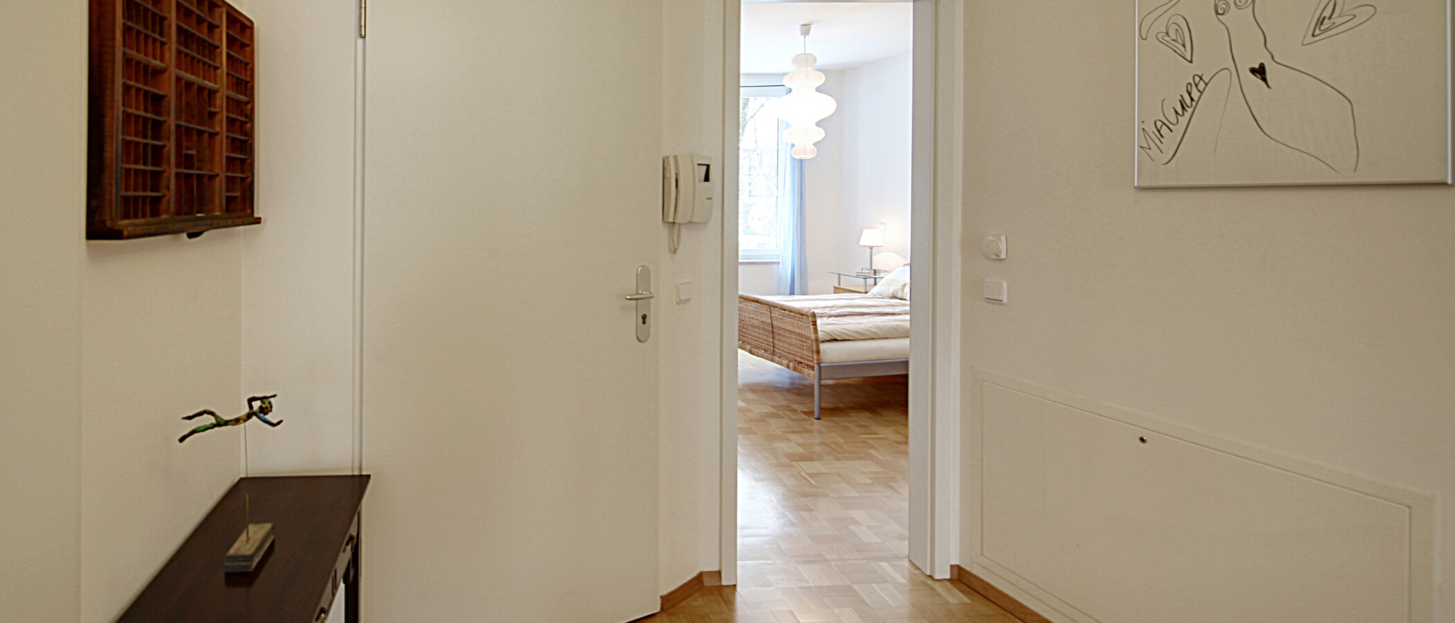 apartamento München Schwabing (links der Leopoldstraße) 02 pasillo 1191