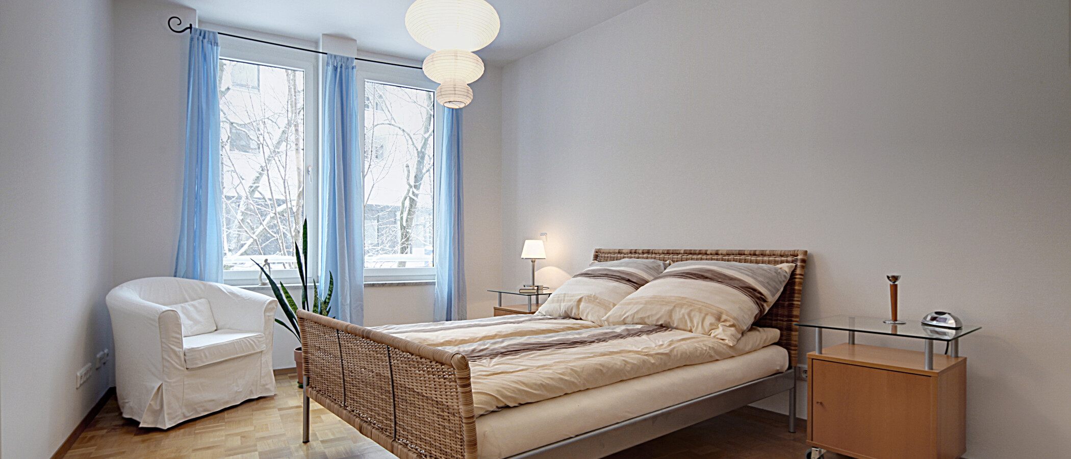 apartamento München Schwabing (links der Leopoldstraße) 01 dormitorio 1191