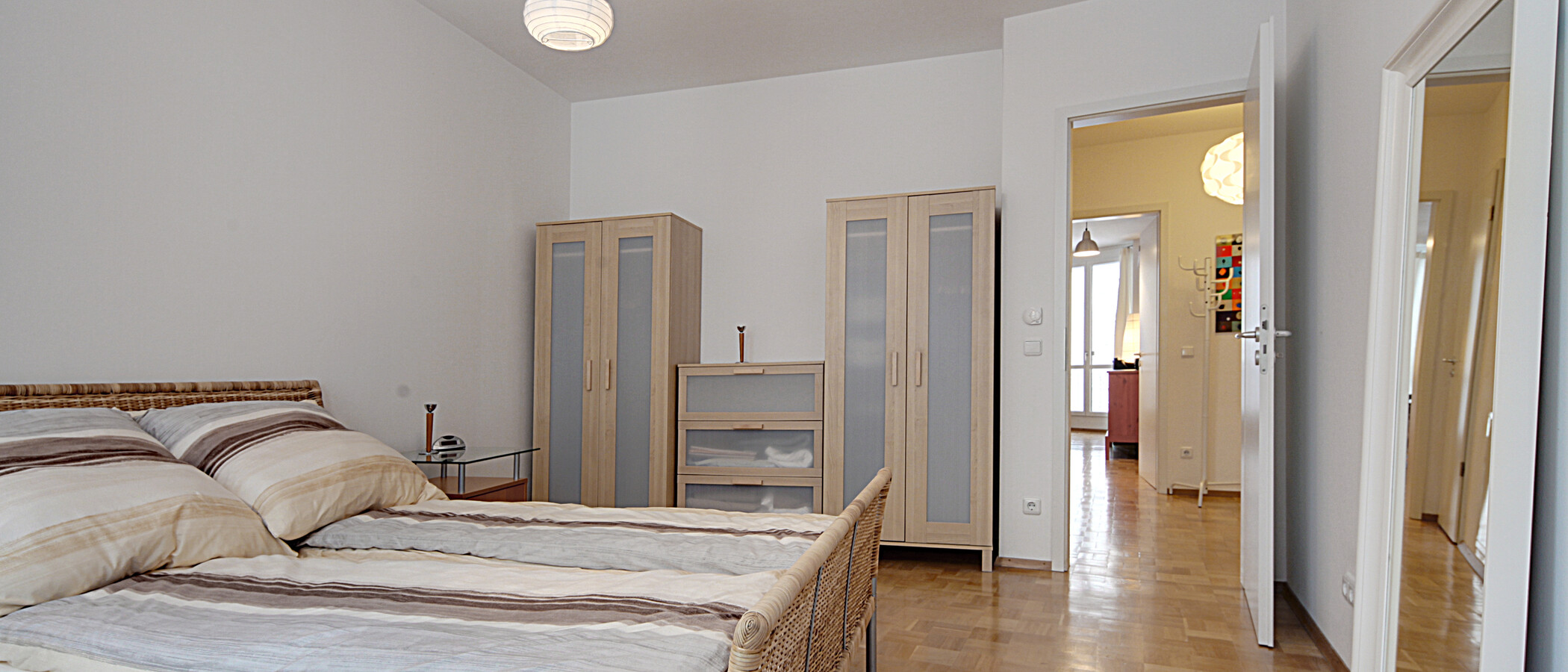 apartamento München Schwabing (links der Leopoldstraße) 02 dormitorio 1191