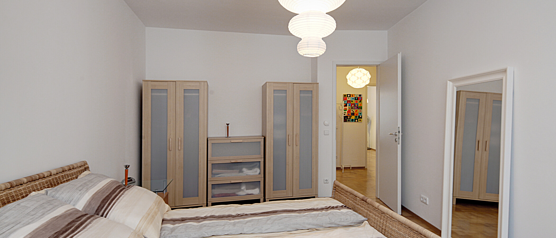 apartamento München Schwabing (links der Leopoldstraße) 03 dormitorio 1191