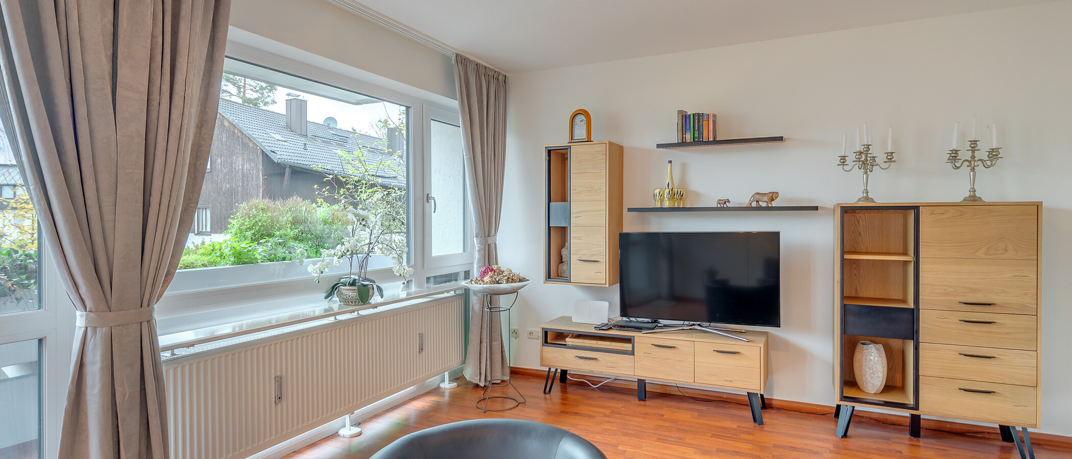 apartamento München Obermenzing 04 sala de estar 11911