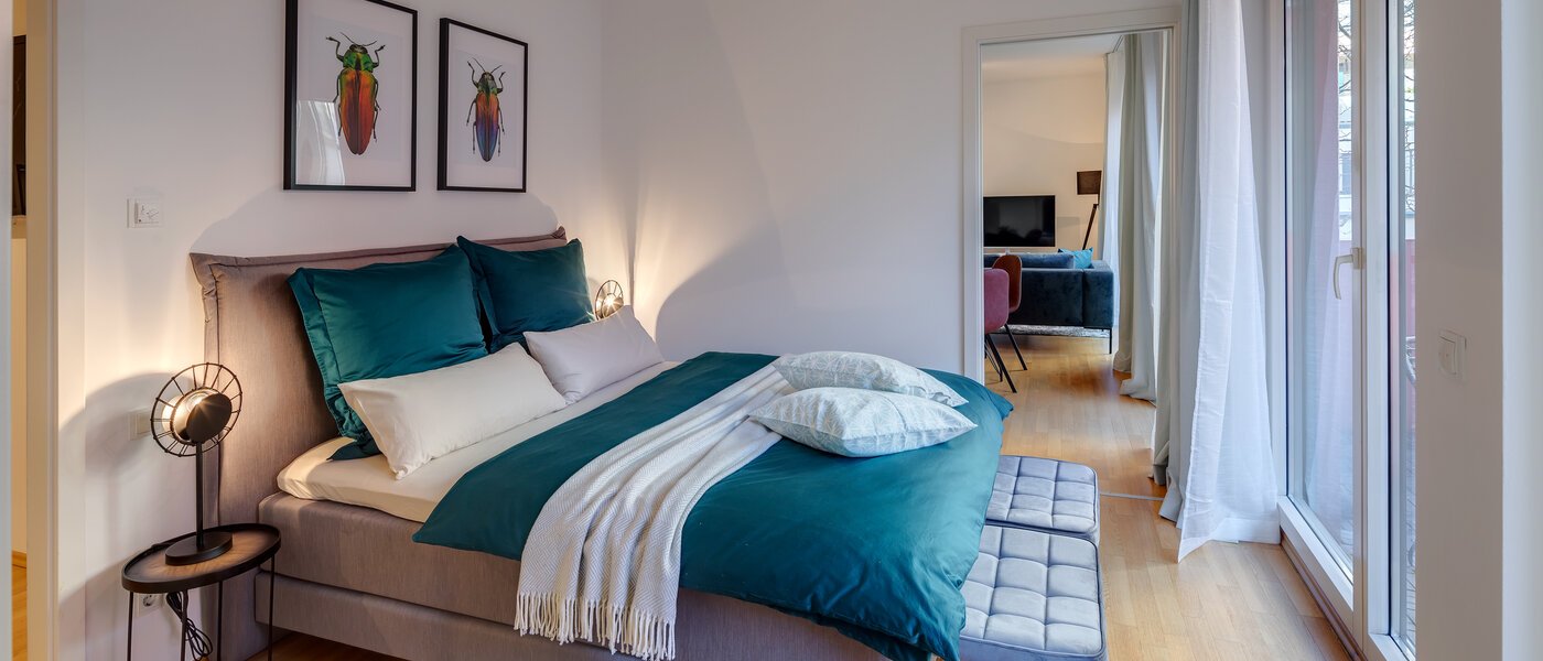 apartamento München Schwabing (rechts der Leopoldstraße) 01 dormitorio 11920