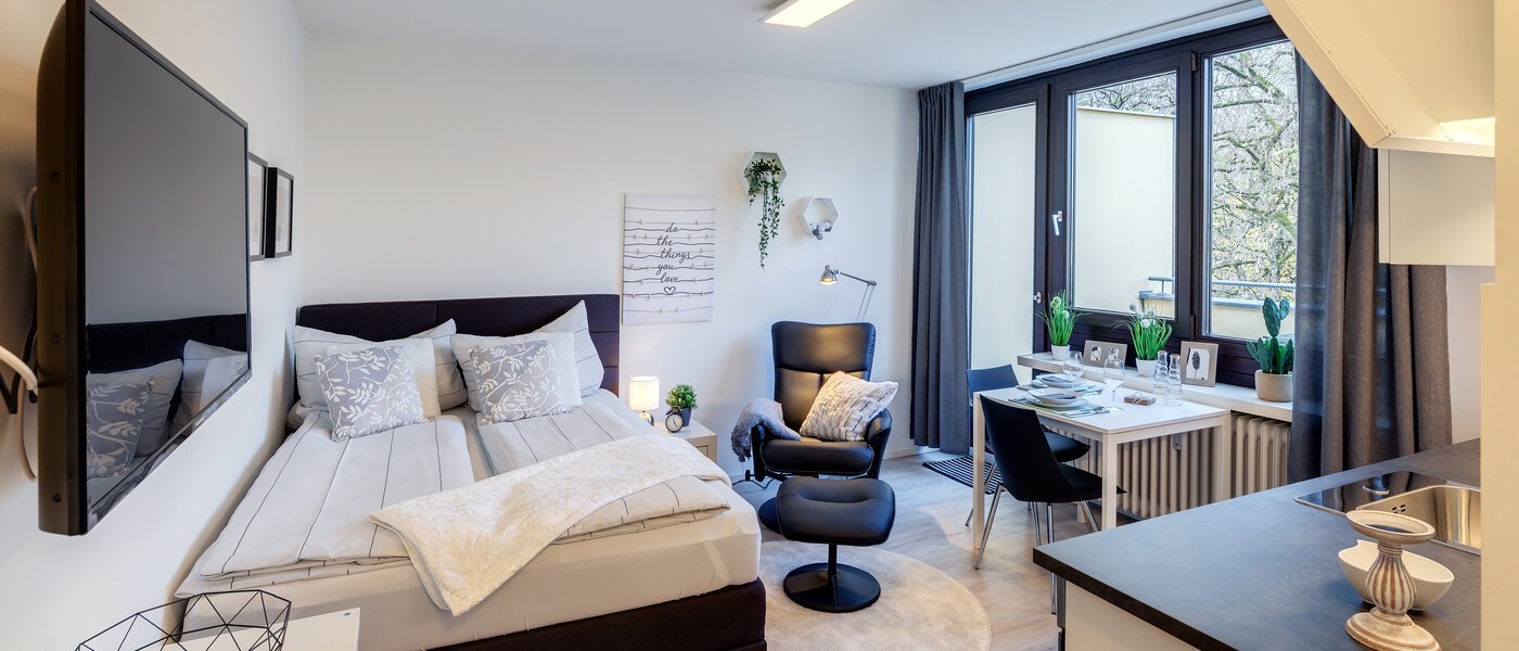 apartamento München Solln 01 zona de día  11930