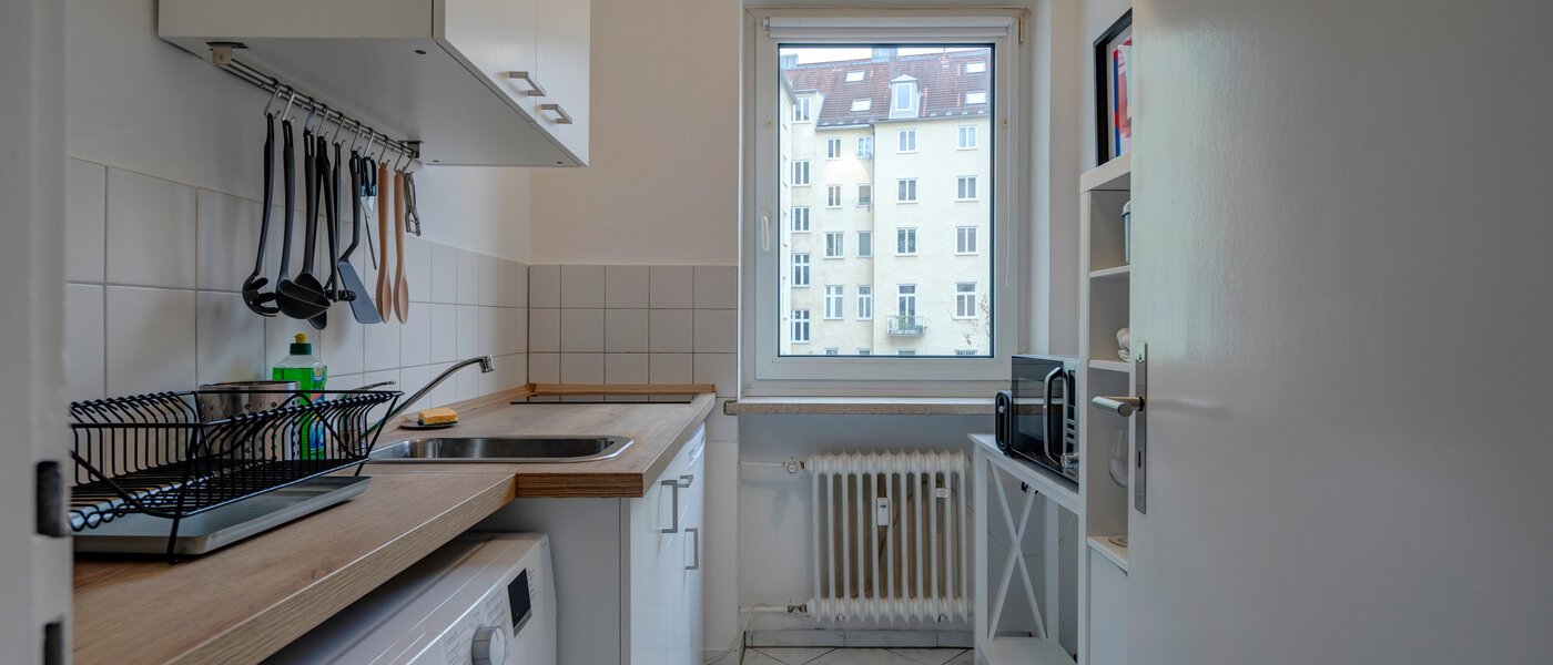 apartamento München Maxvorstadt - Rund um den Josephplatz 01 cocina 11943