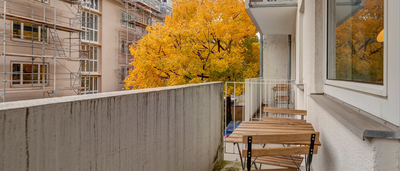 apartamento München Maxvorstadt - Rund um den Josephplatz 02 balcón 11943