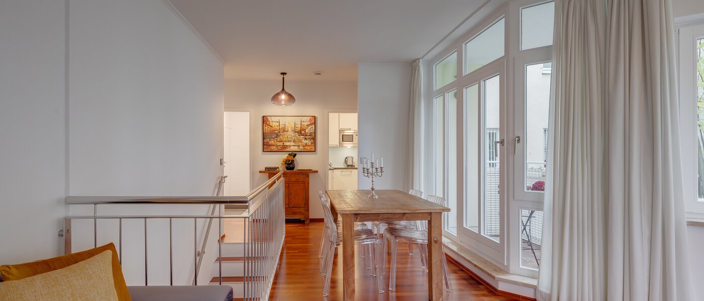 dúplex München Schwabing-West (rund um den Hohenzollernplatz) 01 zona de día  11944