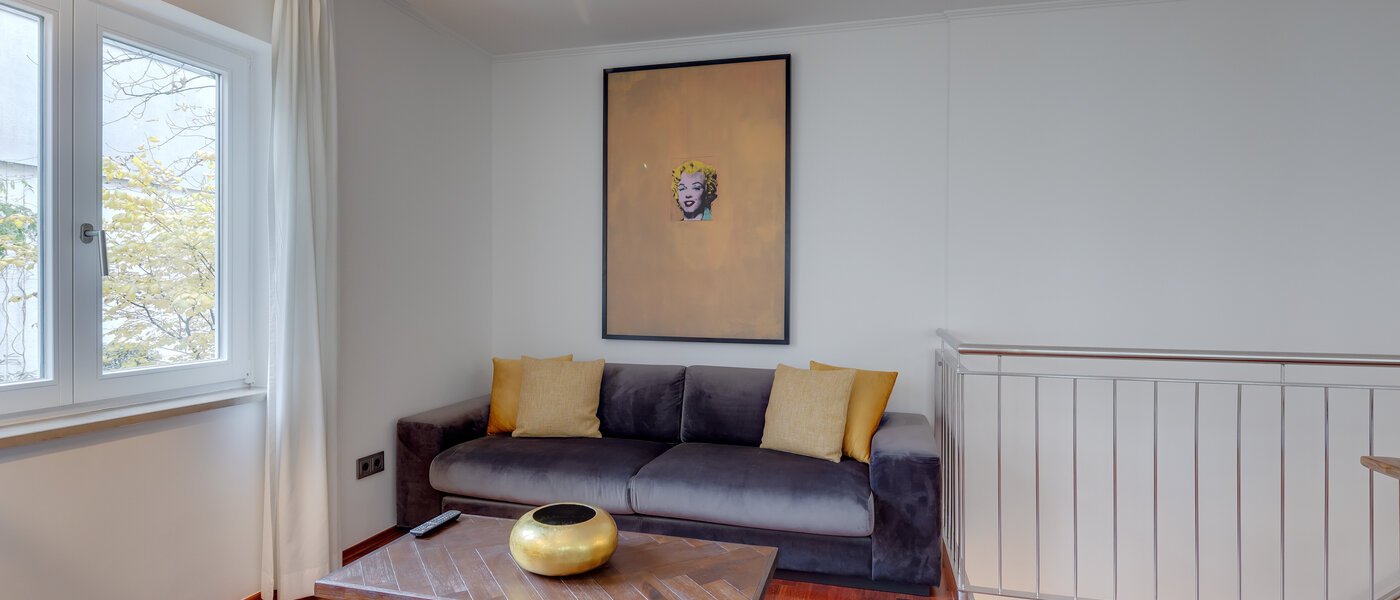 dúplex München Schwabing-West (rund um den Hohenzollernplatz) 02 zona de día  11944