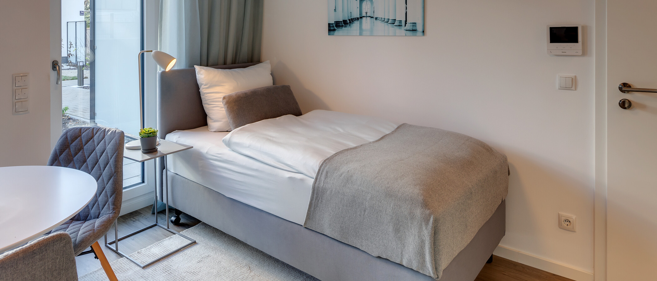 apartamento München Milbertshofen 01 zona de dormir 11962
