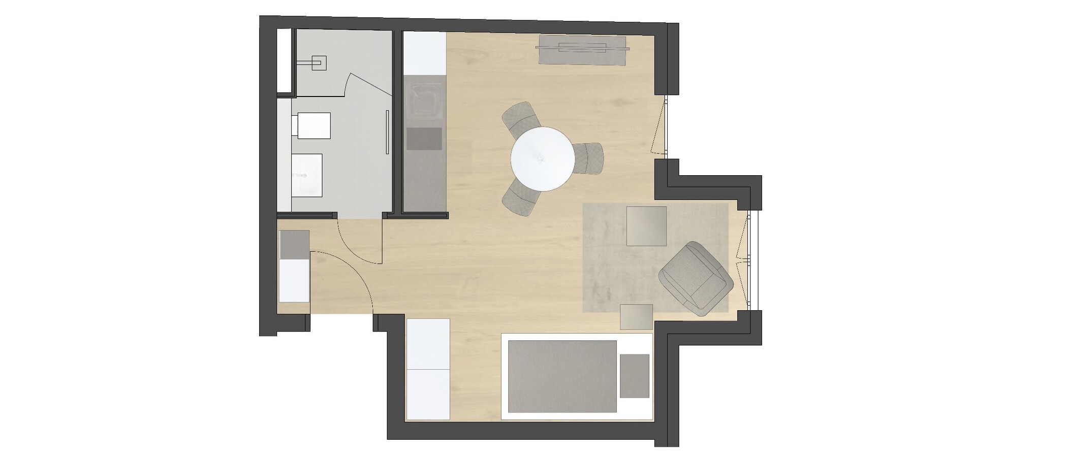 apartamento München Milbertshofen 01 plano 11966