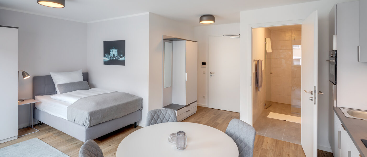 apartamento München Milbertshofen 02 zona de día  11976