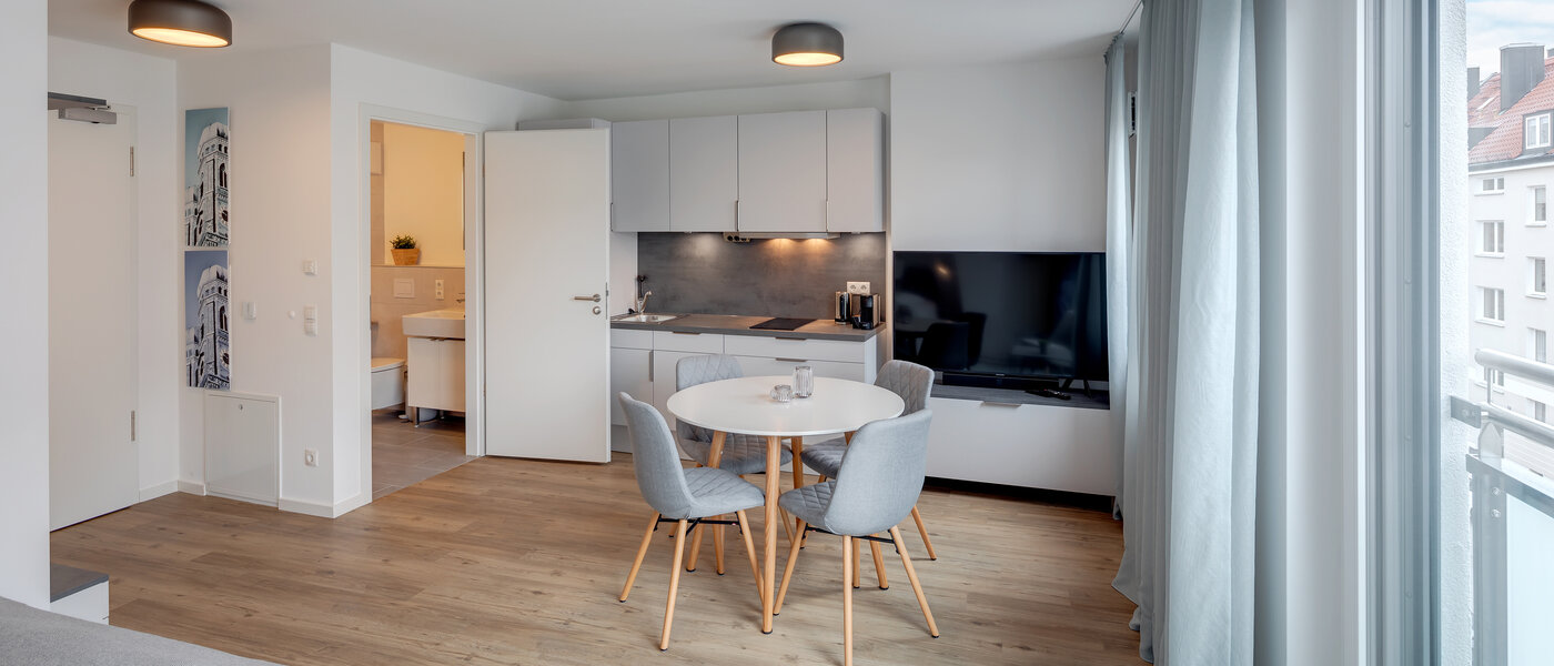 apartamento München Milbertshofen 03 zona de día  11976