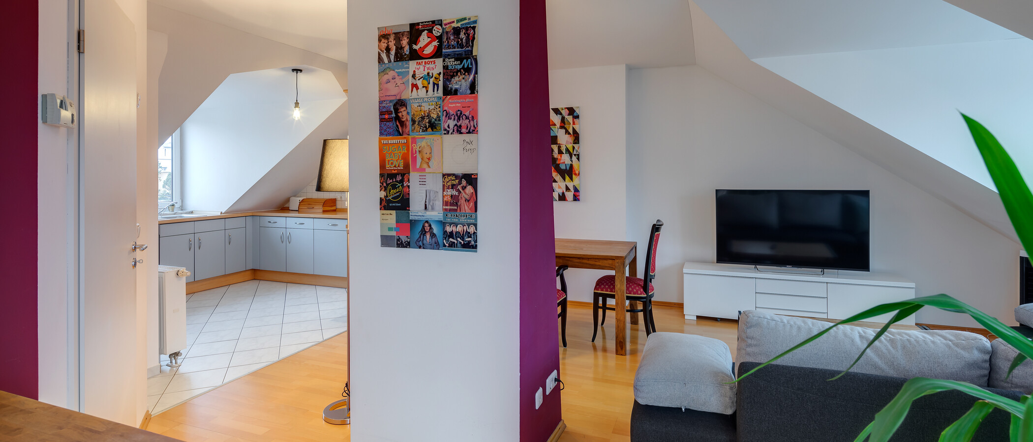 apartamento München Milbertshofen 05 zona de día  11984