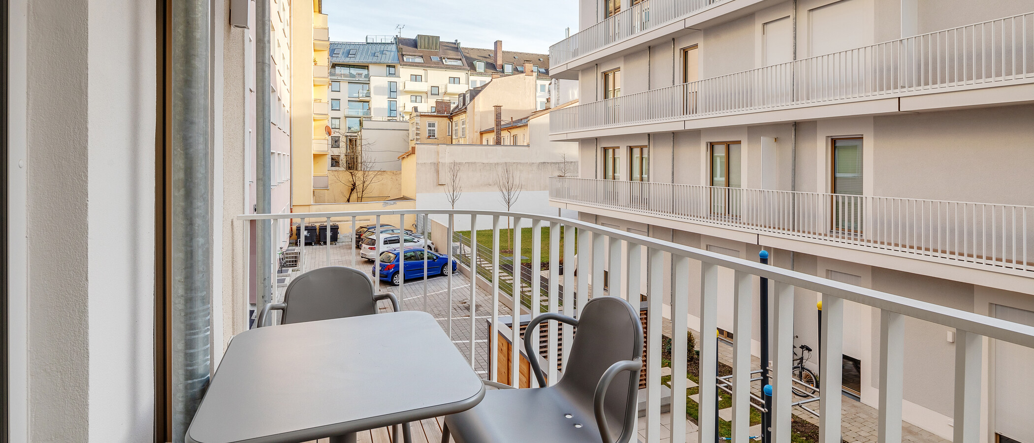 apartamento München Maxvorstadt 01 balcón 12025