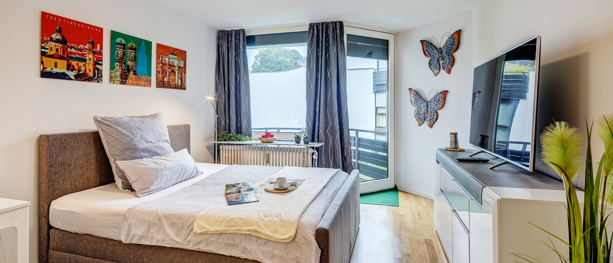 apartamento München Pasing 01 zona de dormir 12032
