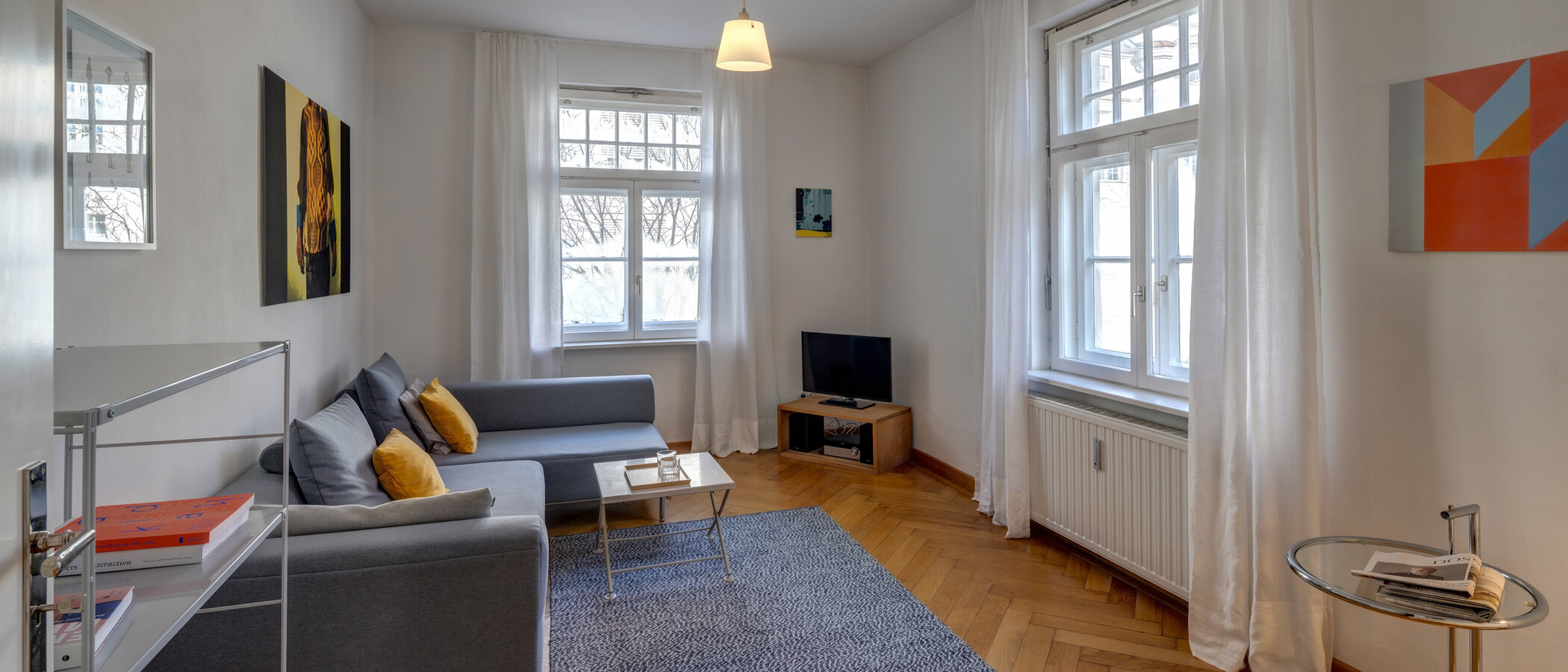 apartamento München Haidhausen 01 sala de estar 12036