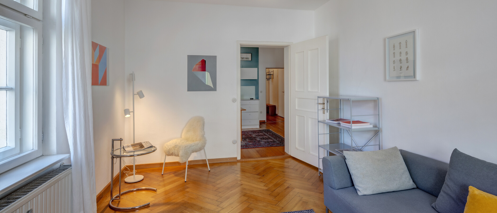 apartamento München Haidhausen 02 sala de estar 12036