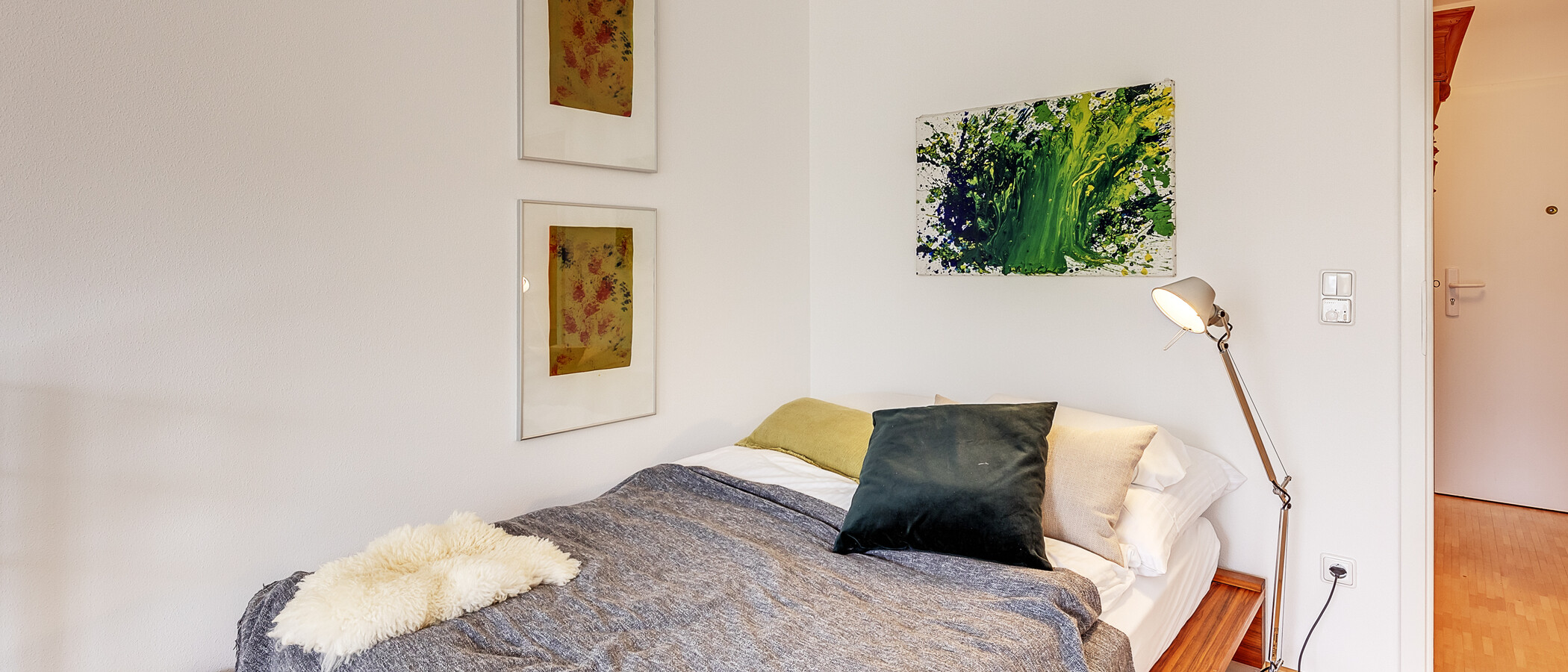 apartamento München Trudering 01 zona de dormir 12077