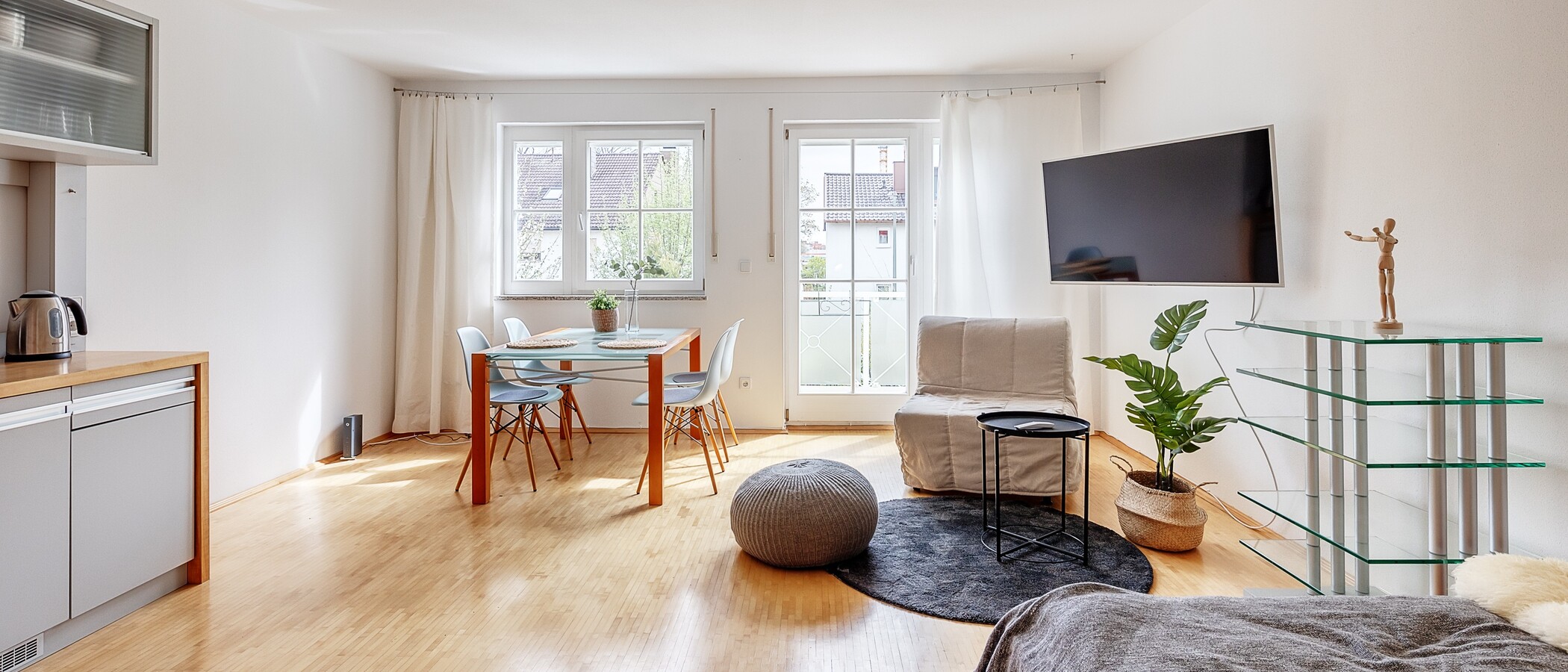apartamento München Trudering 01 zona de día  12077