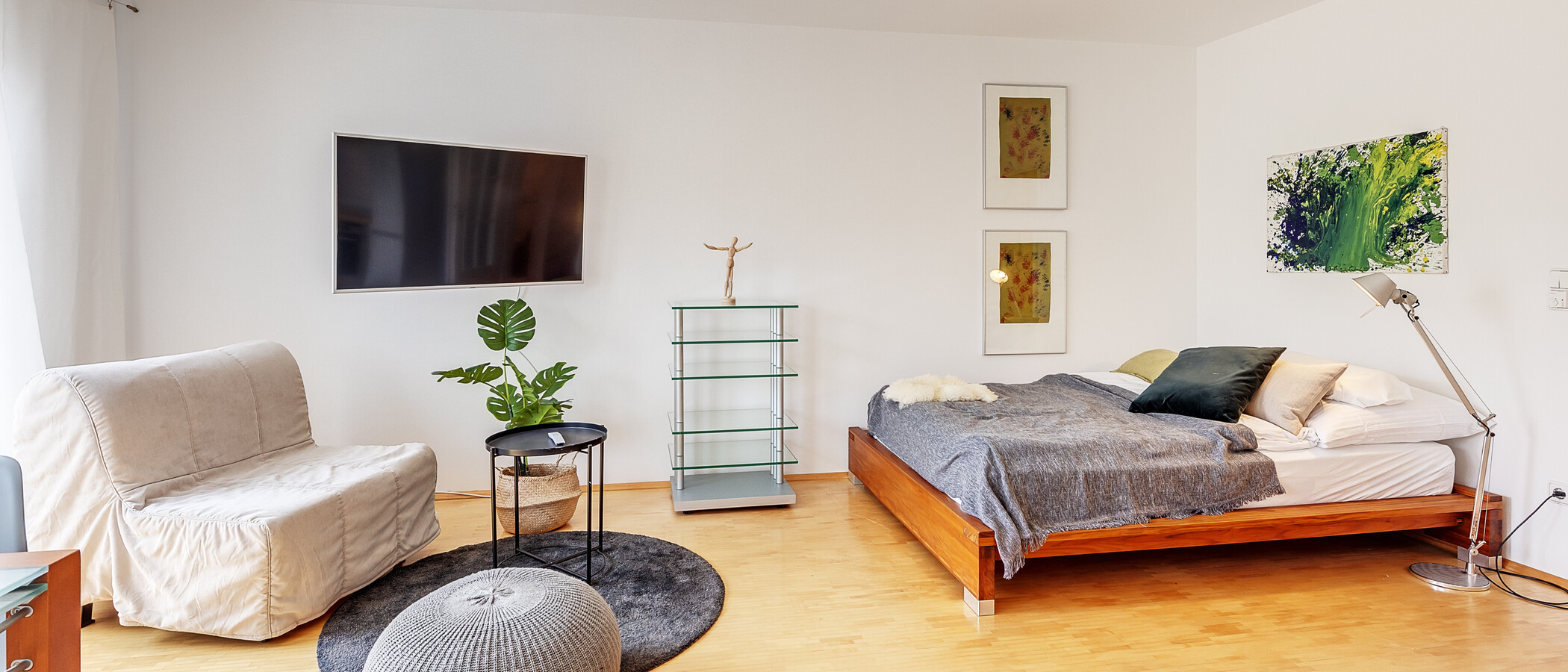 apartamento München Trudering 02 zona de día  12077