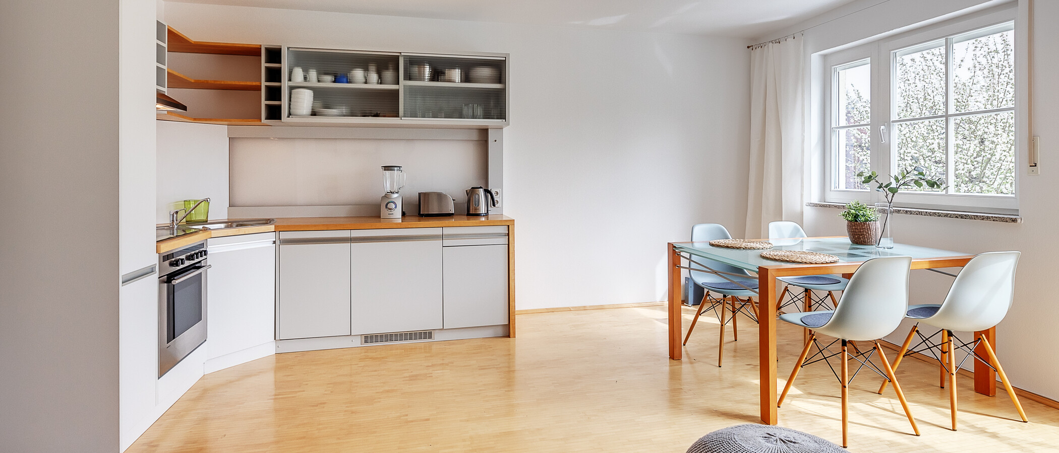apartamento München Trudering 03 zona de día  12077