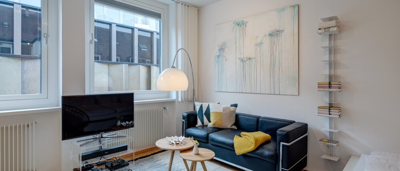 apartamento München Altstadt 01 zona de día  12129