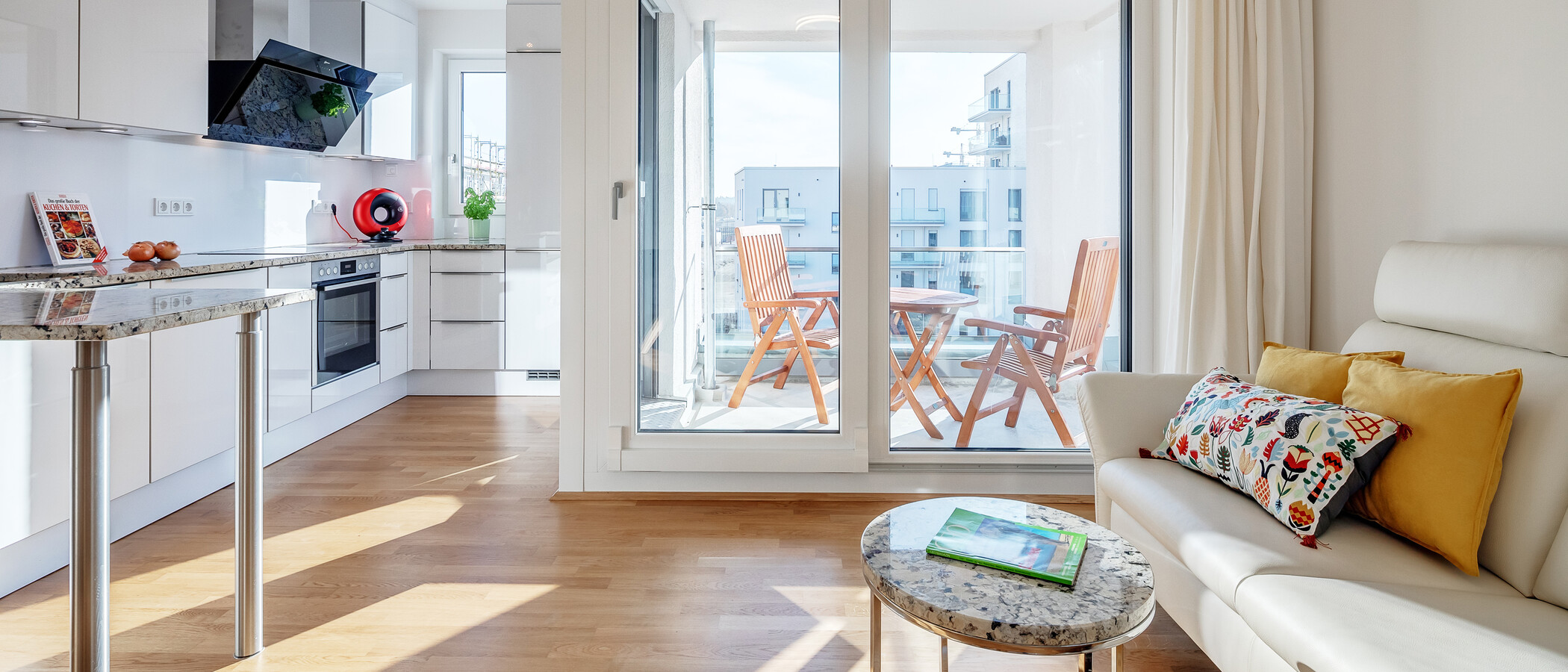 apartamento München Aubing 03 zona de día  12136
