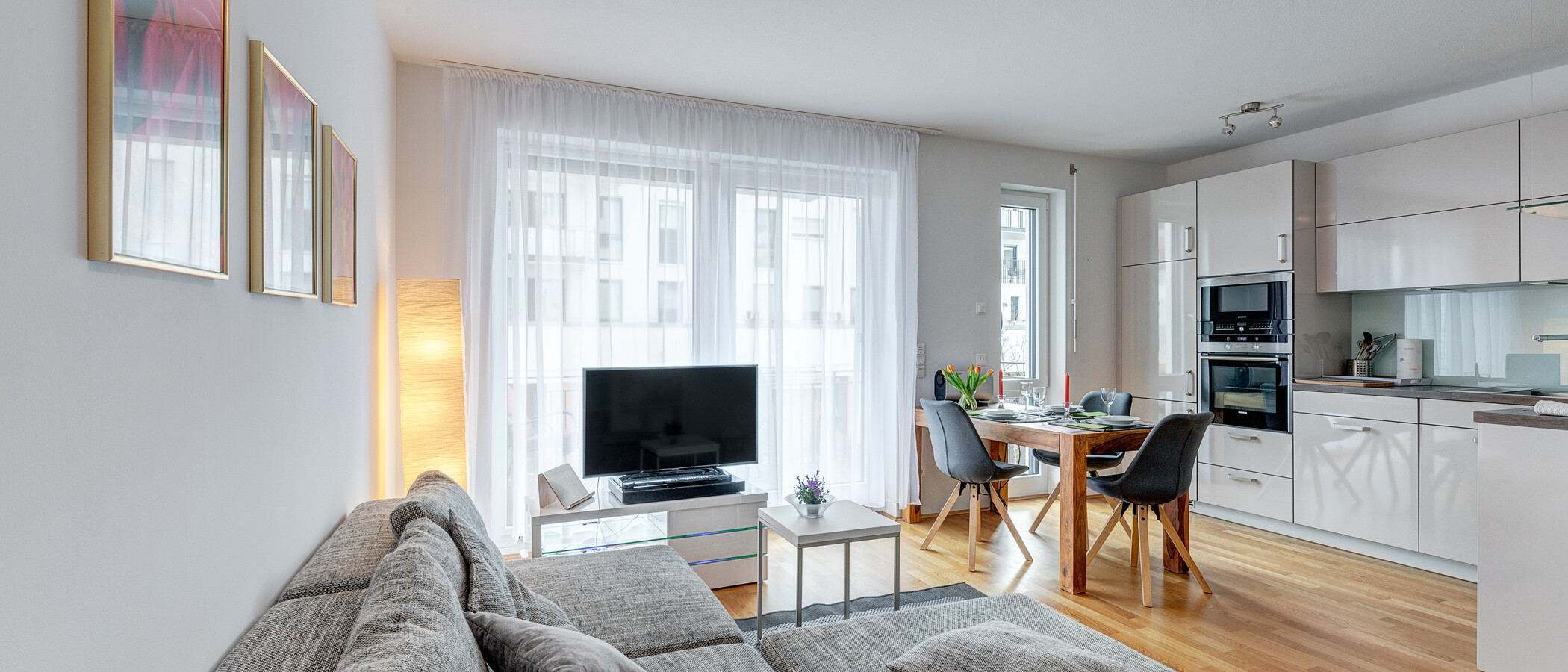 apartamento München Giesing 02 zona de día  12147