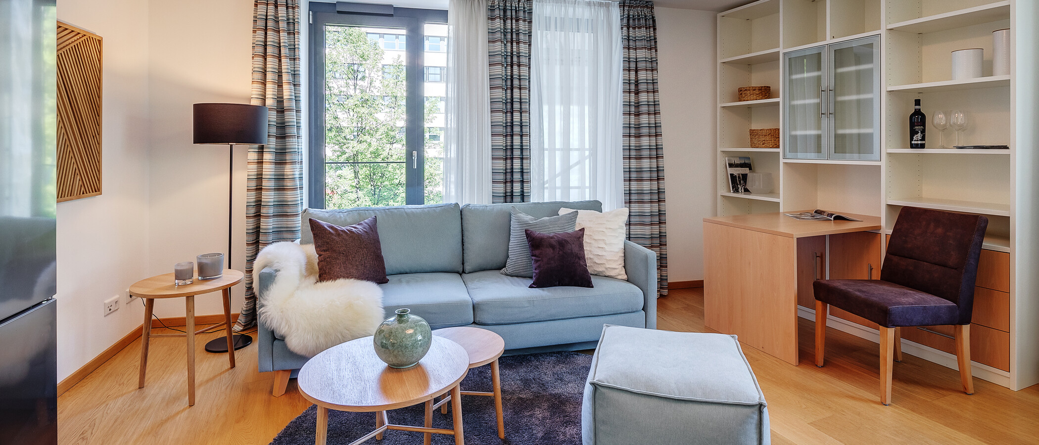 apartamento München Schwabing-West 02 zona de día  12170