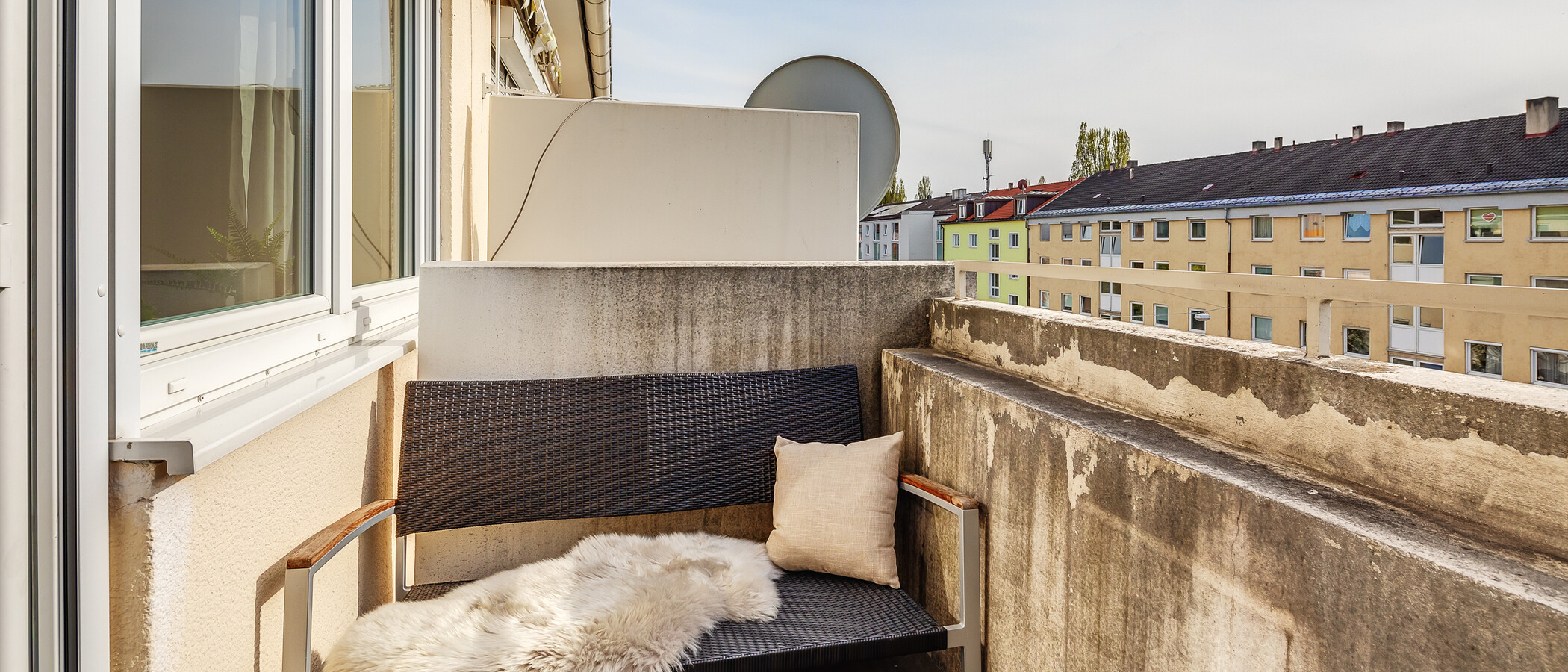 apartamento München Obergiesing 01 balcón 12198