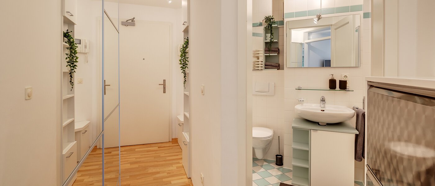 apartamento München Schwabing 03 pasillo 12216