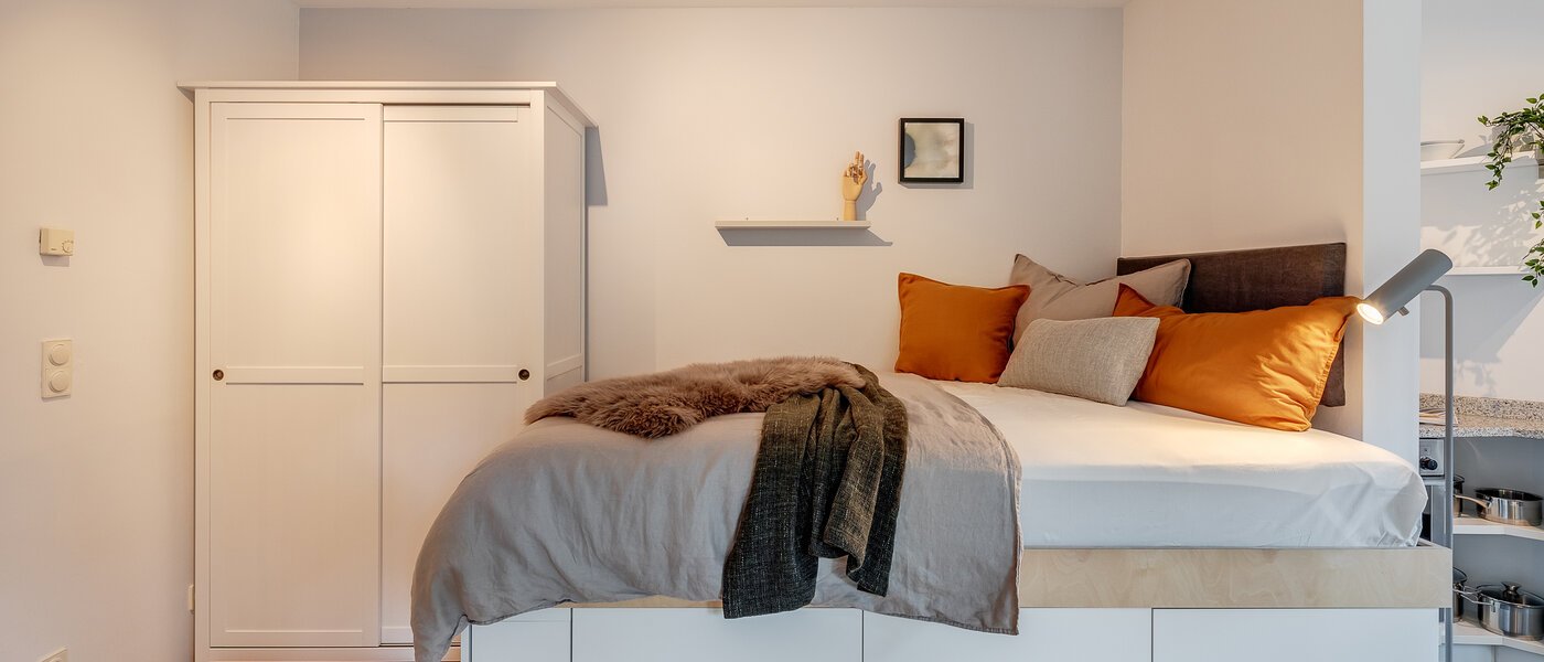 apartamento München Schwabing 01 zona de dormir 12216