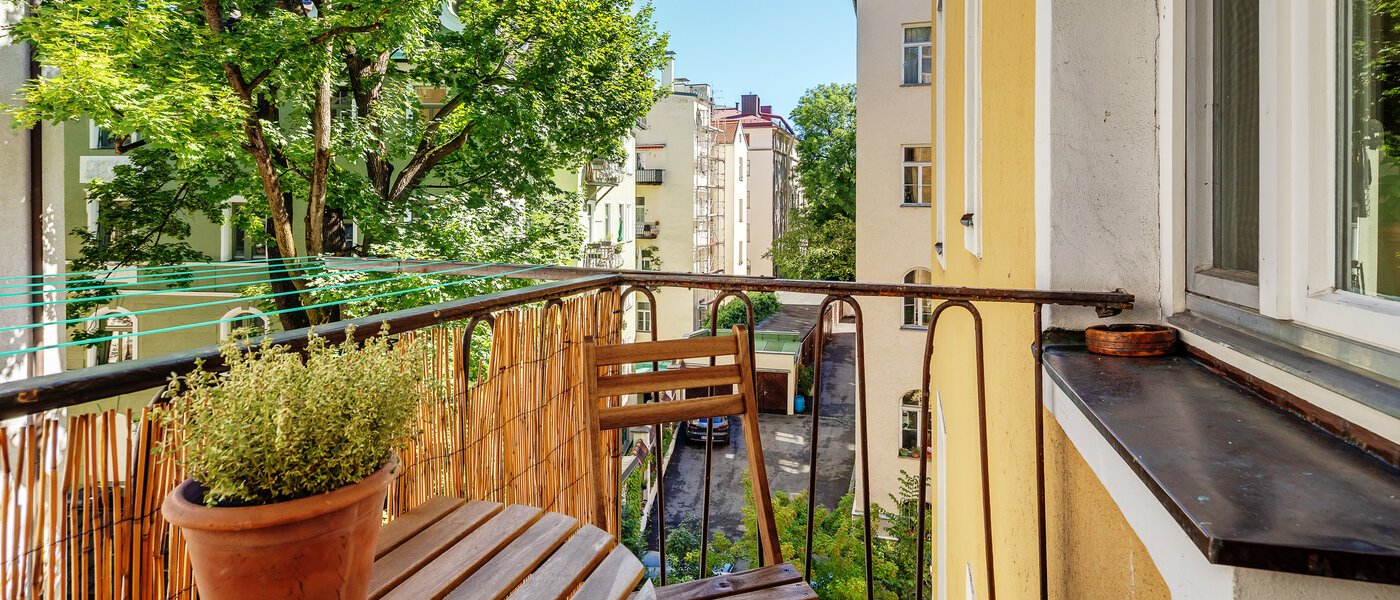 apartamento München Isarvorstadt 02 balcón 12242