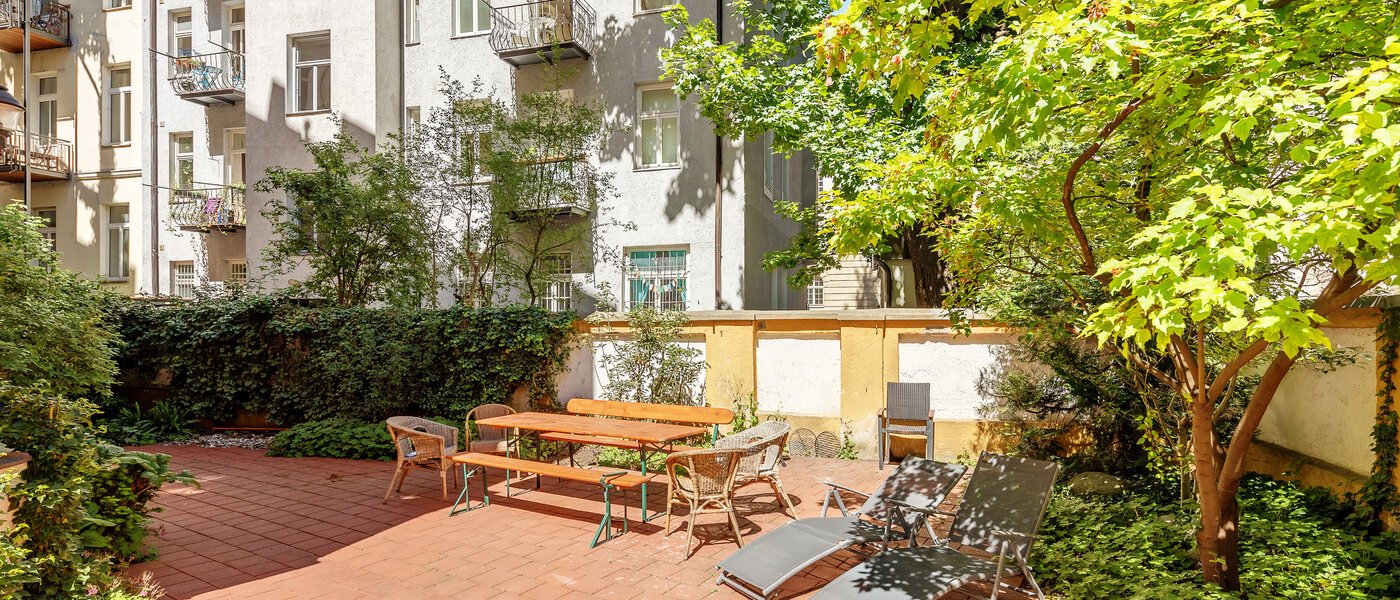 apartamento München Isarvorstadt 02 patio  12242