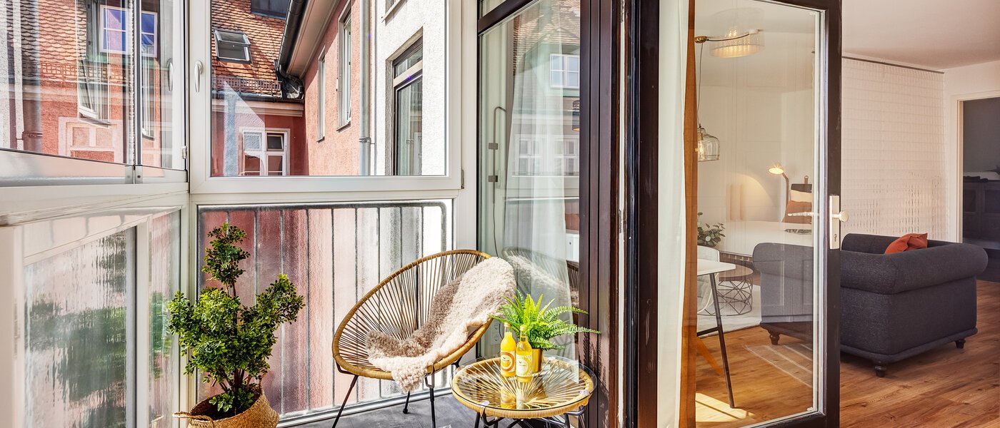 ático München Lehel 01 balcón 12257