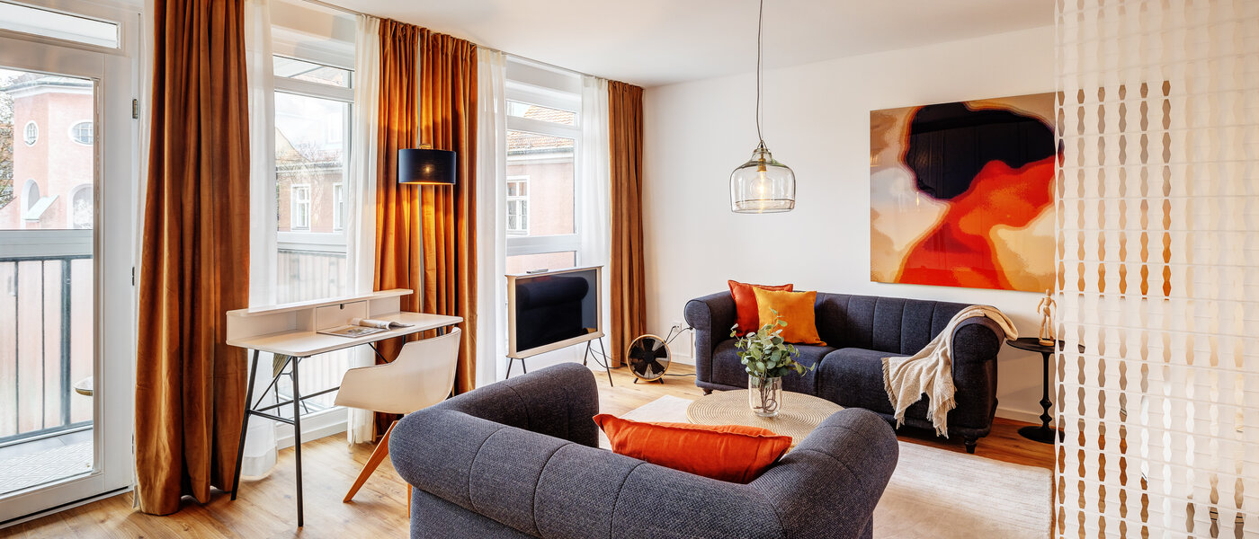 ático München Lehel 01 zona de día  12257